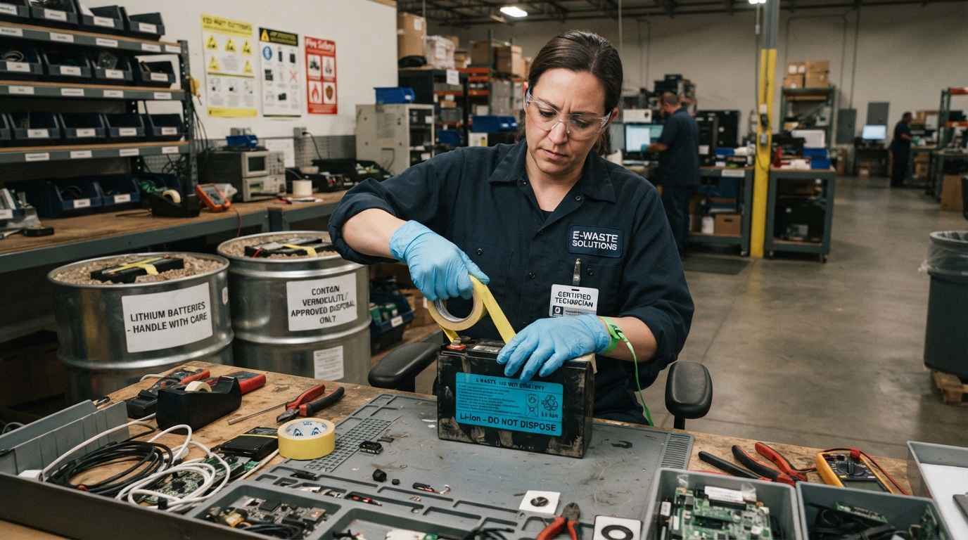 Commercial E-Waste & Asset Disposal: Enterprise ITAD & R2 Compliance