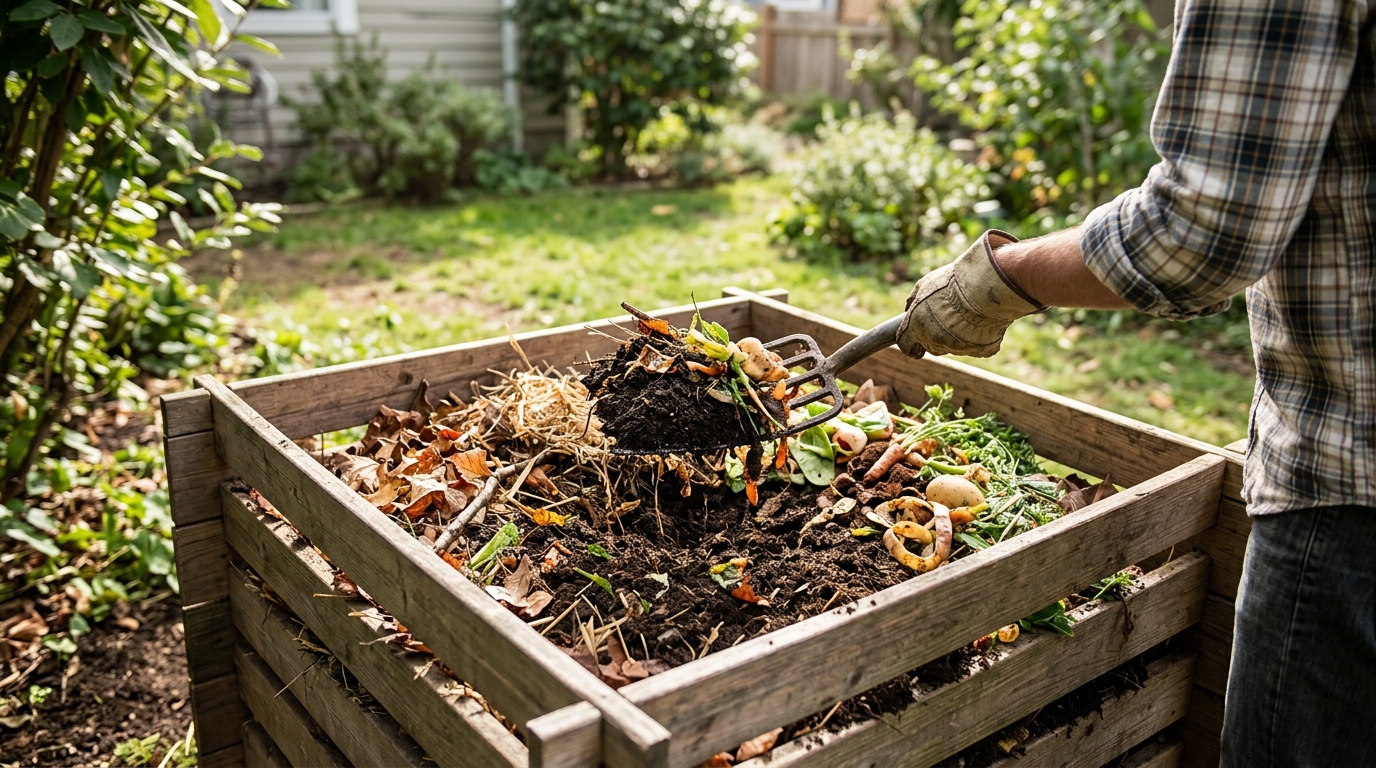 Backyard Composting 101: The Golden 3:1 Brown-to-Green Ratio
