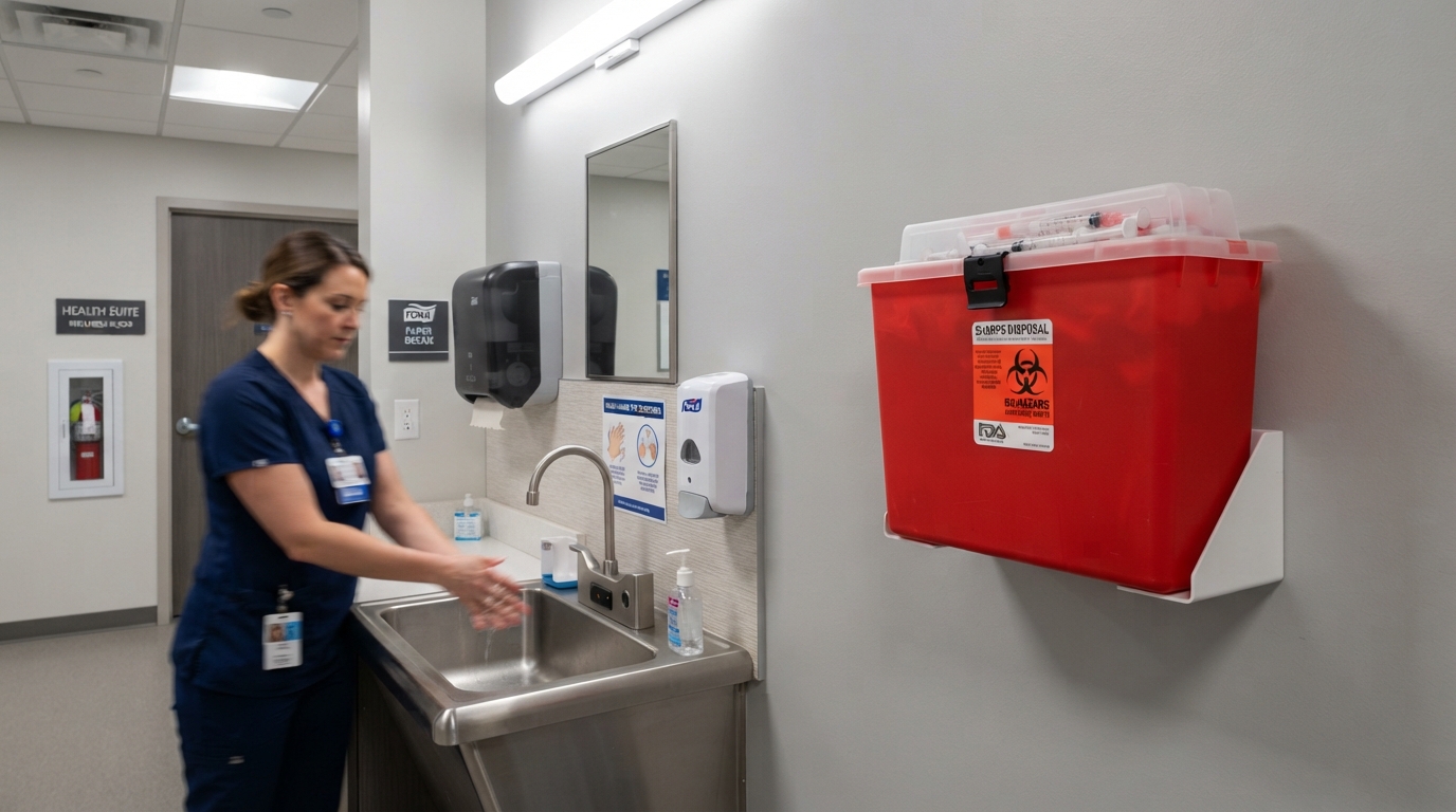 Medical & Sharps Waste Management in Commercial Offices & Clinics