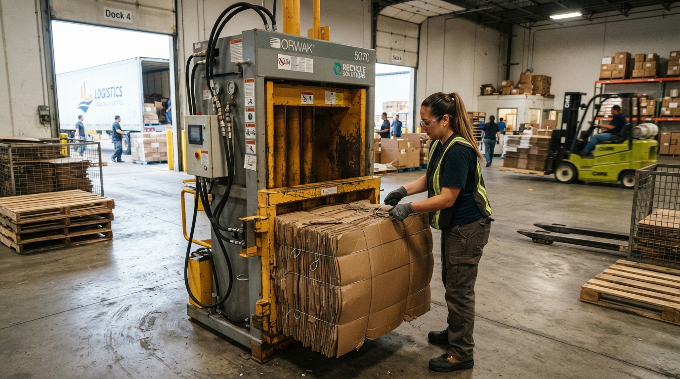 Corrugated Packaging & Baler Operations: Maximizing OCC Rebates & Safety