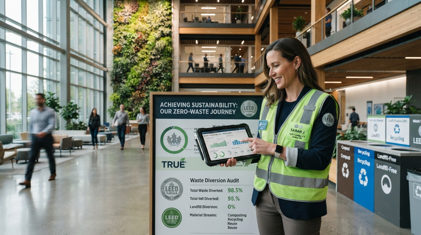 LEED & TRUE Zero-Waste Accreditation: Step-by-Step Facility Guide