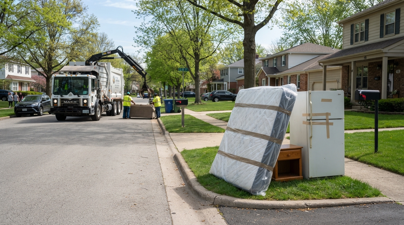 Mattresses, Couches & Appliances: Scheduling Municipal Bulky Pickups Limits